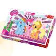 Okładka książki Puzzle 100 My Little Pony Przyjaciółki TREFL