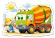Opakowanie Puzzle 12 elementów Concrete Mixer