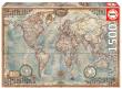 Opakowanie Puzzle 1500 Świat mapa stylizowana polityczna