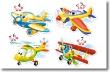 Opakowanie Puzzle 4w1 Funny Planes