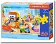 Opakowanie Puzzle 60 elementów Funny Construcion Site