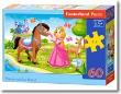 Opakowanie Puzzle 60 elementów Princess and Her Friend