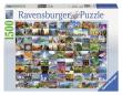 Opakowanie Puzzle 99 pięknych miejsc na Ziemi 1500