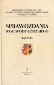 Sprawozdania wojewody łódzkiego Rok 1939 Część 2. Wydawca: Wydawnictwo Uniwersytetu Łódzkiego. Dadada.pl Opakowanie Sprawozdania wojewody łódzkiego Rok 1939 Część 2