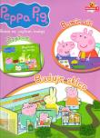 Okładka książki Świnka Peppa Bawię się, czytam... Buduję sklep