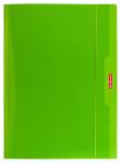 Okładka książki Teczka A4 z gumką zielona