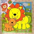 Opakowanie Układanka drewniana Lwy