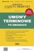 Opakowanie Umowy terminowe po zmianach