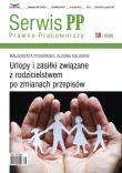 Okładka książki Urlopy i zasiłki związane z rodzicielstwem po zmianach przepisów