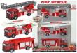 Opakowanie Zestaw Straż Fire Engine 3 auta Strażacki Strażak
