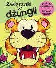 Okładka książki Zwierzaki w dżungli. Ruchome obrazki