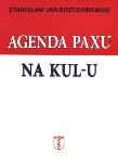 Okładka książki Agenda Paxu na KUL-u
