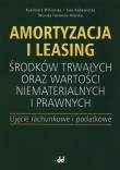 Okładka książki Amortyzacja i leasing