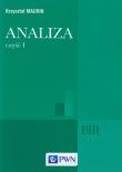 Analiza Część 2 Elementy. Autor: Krzysztof Maurin. Dadada.pl Okładka książki Analiza Część 2 Elementy