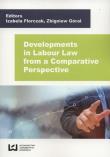 Developments in Labour Law from a Comparative Perspective. Wydawca: Wydawnictwo Uniwersytetu Łódzkiego. Dadada.pl Opakowanie Developments in Labour Law from a Comparative Perspective