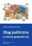 Okładka książki Dług publiczny a wzrost gospodarczy