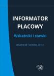 Okładka książki Informator płacowy