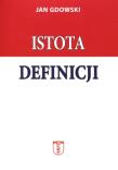 Okładka książki Istota definicji