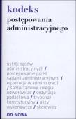 Kodeks postępowania administracyjnego. Autor: OPRACOWANIE  ZBIOROWE. Dadada.pl Okładka książki Kodeks postępowania administracyjnego