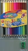 Opakowanie Kredki ołówkowe Colorino okrągłe dwustronne 12 sztuk/24 kolory