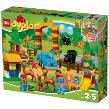 Lego Duplo Leśny Park. Autor: Duplo. Dadada.pl Okładka książki Lego Duplo Leśny Park