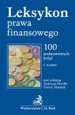 Leksykon prawa finansowego.. Autor: Drwiłło Andrzej, Maśniak Dorota. Dadada.pl Okładka książki Leksykon prawa finansowego.