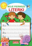 Moje pierwsze literki. Autor: KINGA SPĘTANA. Dadada.pl Okładka książki Moje pierwsze literki