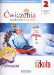 Okładka książki Nasza szkoła 2 Ćwiczenia z Bratkiem Część 2