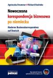 Nowoczesna korespondencja biznesowa po niemiecku. Autor: Agnieszka Drummer, Boehnke Richard. Dadada.pl Okładka książki Nowoczesna korespondencja biznesowa po niemiecku