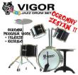 Opakowanie Ogromna perkusja vigor big 4 bębnowa + stołek