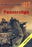 Panzerzuge. Tank Power vol. CLVIII 417. Autor: Janusz Ledwoch. Dadada.pl Okładka książki Panzerzuge. Tank Power vol. CLVIII 417