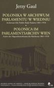Okładka książki Polonica w Archiwum Parlamentu w Wiedniu