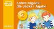 PUS Łatwe zagadki dla Jacka i Agatki 2. Autor: Maria Krupska, Bogusław Świdnicki. Dadada.pl Okładka książki PUS Łatwe zagadki dla Jacka i Agatki 2