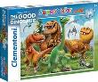 Puzzle 24 el maxi The Good Dinosaur. Autor: Dobry Dinozaur. Dadada.pl Okładka książki Puzzle 24 el maxi The Good Dinosaur