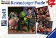 Opakowanie Puzzle Disney Toy Story 3 3x49