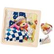 Opakowanie Puzzle drewniane układanka warstwowa Misie