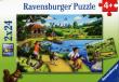 Opakowanie Puzzle Zabawa w parku 2x24