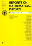 Opakowanie Reports on Mathematical Physics 59/2