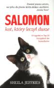 Salomon kot który leczył dusze. Autor: Jeffries Sheila. Dadada.pl Okładka książki Salomon kot który leczył dusze