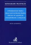 Stwierdzenie treści oraz zastosowanie prawa obcego w sądowym postępowaniu cywilnym. Autor: Rodziewicz Piotr. Dadada.pl Okładka książki Stwierdzenie treści oraz zastosowanie prawa obcego w sądowym postępowaniu cywilnym