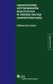 Okładka książki Uwłaszczenie użytkowników wieczystych w drodze decyzji administracyjnej