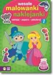 Okładka książki Wesołe malowanki Naklejanki 1