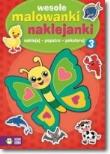 Okładka książki Wesołe Malowanki Naklejanki 3