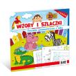Okładka książki Wzory i szlaczki Ćwiczenia grafomotoryczne z kalką