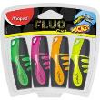 Opakowanie Zakreślacz Fluo Peps pocket mix 4 kolory MAPED