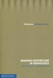Opakowanie Badania historyczne w pedagogice
