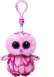 Opakowanie Beanie Boos Clip Pinky - różowa sowa