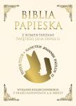 Biblia Papieska z koment. Św. Jana Pawła II B LM. Autor: ks. bp. Romaniuk Kazimierz. Dadada.pl Okładka książki Biblia Papieska z koment. Św. Jana Pawła II B LM