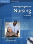 Okładka książki Cambridge English for Nursing Pre-intermediate Student's Book + CD