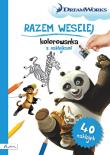 DREAM WORKS. RAZEM WESELEJ. KOLOROWANKA Z NAKLEJKAMI. Autor: praca zbiorowa. Dadada.pl Okładka książki DREAM WORKS. RAZEM WESELEJ. KOLOROWANKA Z NAKLEJKAMI